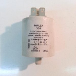 Condensatore lavatrice Rex ELECTROLUX RWF8142W cod 132667300