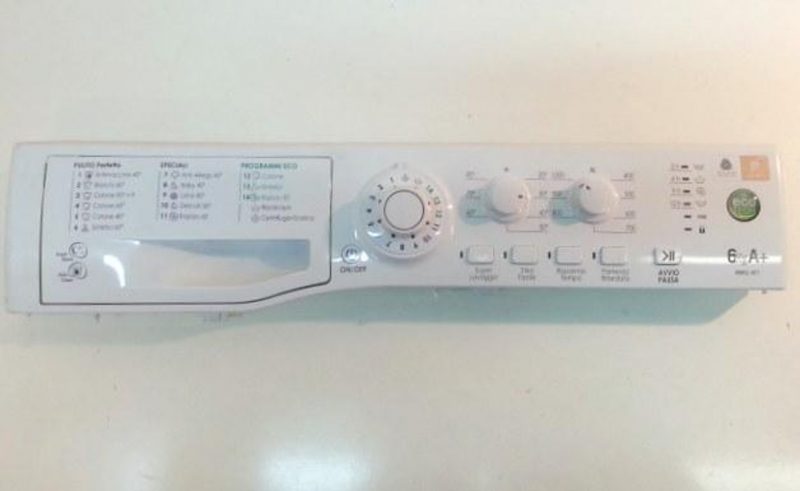7800 -- 000 (7816) wmsl 601 frontale lavatrice ariston wmsl 601 completo di sheda 16200256702