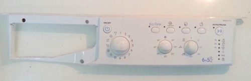 Frontale lavatrice Indesit IWDC6125 completo di scheda comandi 16200210901