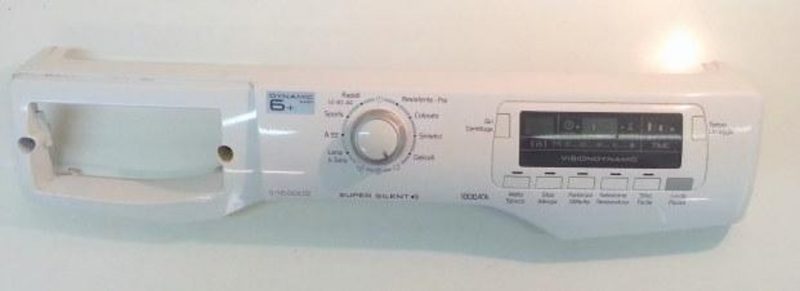 frontale   lavarice hoover dyns 6104dz-30 completo di scheda 41031905