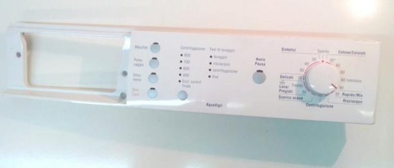7978 -- 000 (8000) frontale lavatrice bosch fd 8904 800 166 completo di scheda 5560006692-02