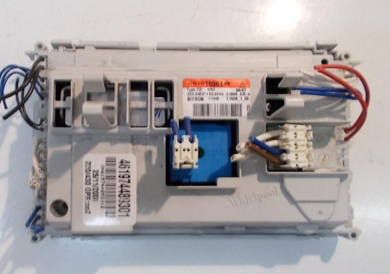 scheda    lavatrice whirlpool awoe 9129 cod. 461971417501