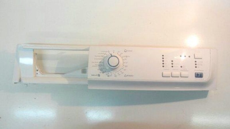 frontale   lavatrice rex rws10079w completo di scheda 132442564