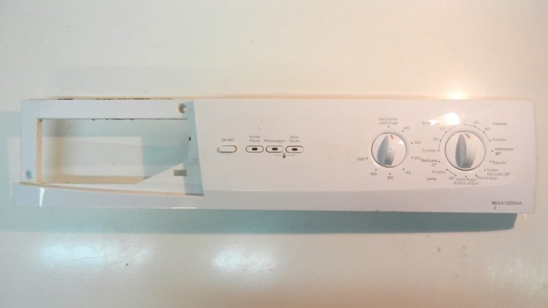 frontale    lavatrice elettrozeta max1000aa completo di scheda 2822270100