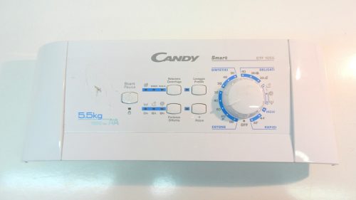 8201 -- 000 (8231) frontale lavatrice candy ctf 1055 completo di scheda 31002728
