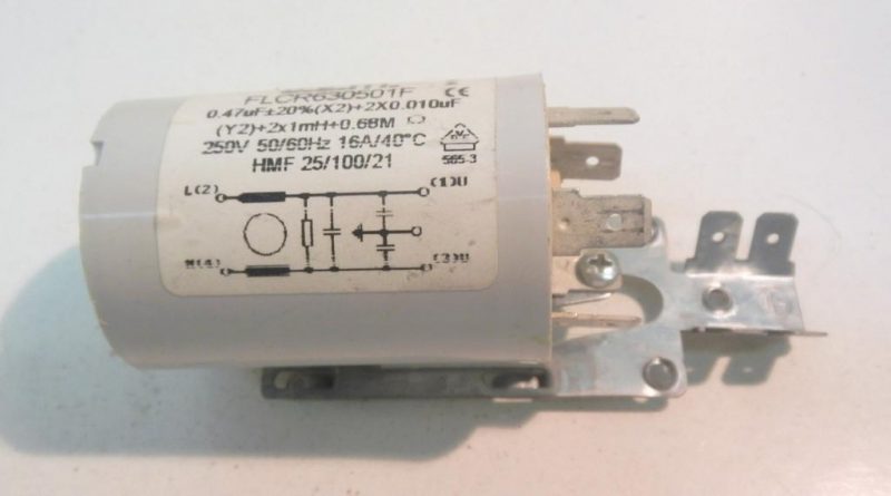 Condensatore lavatrice Kennex WS642 cod flcr630501f