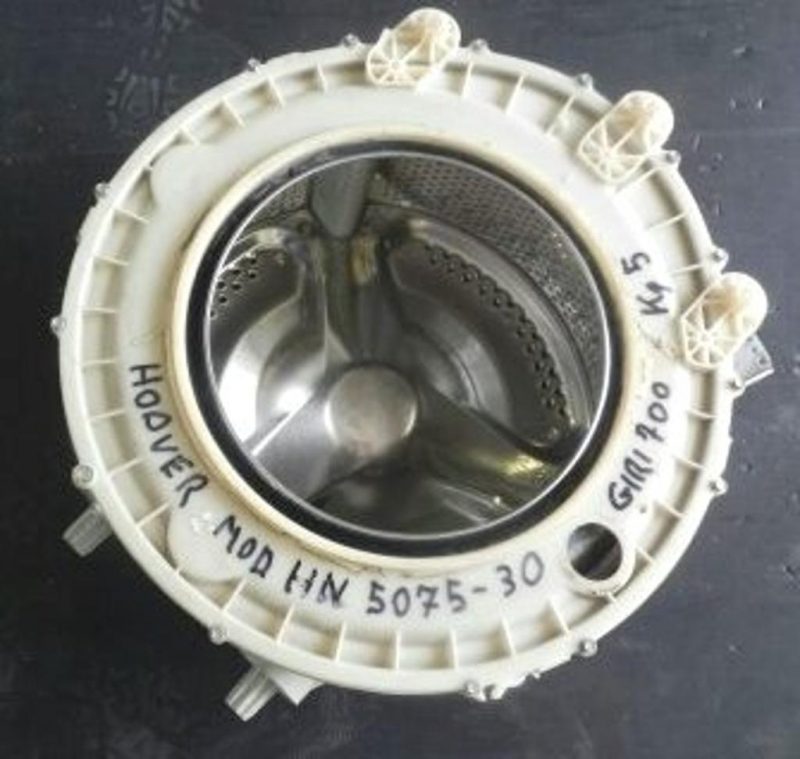 gruppo vasca completo   lavatrice hoover hn 5075-30
giri 700
kg 5