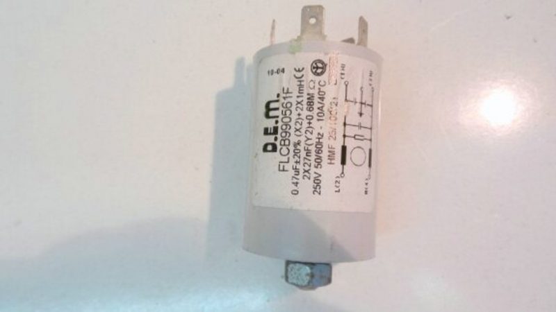 Condensatore lavatrice Wega White WWTL850A cod flcb990561f