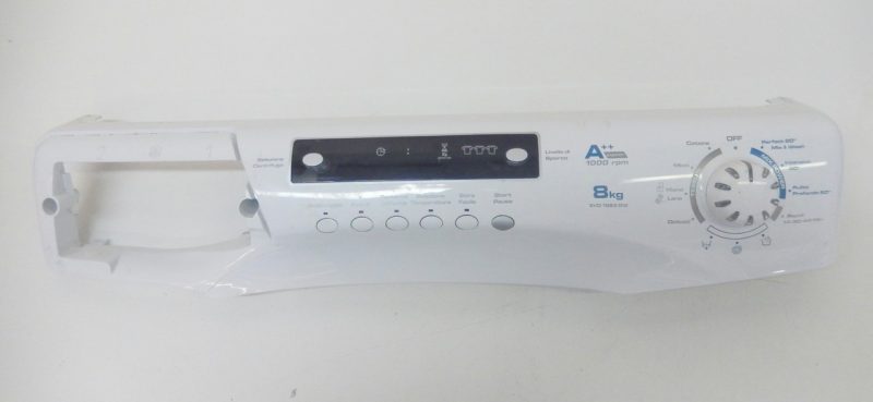 9551 -- 000 (9636) frontale lavatrice candy ewo 1083 dw completo di scheda 41035295