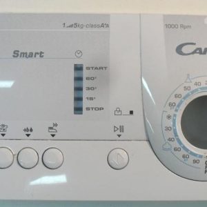 FRONTALE PER LAVATRICE CANDY CTY 935   COMPLETO DI SCHEDA COMANDI COD. 102125-01