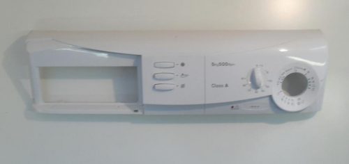 9577 -- 000 (9663) FRONTALE PER LAVATRICE CANDY CNl 085 COMPLETO DI TERMOSTATO E SELETTORI
