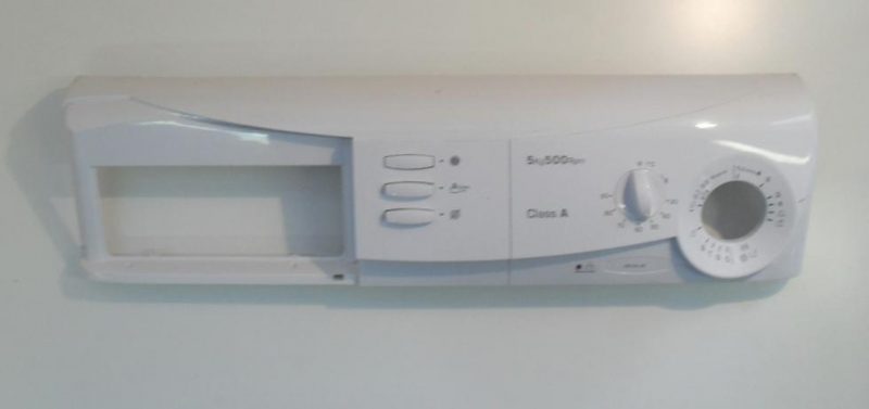 FRONTALE PER LAVATRICE CANDY CNl 085  COMPLETO DI TERMOSTATO E SELETTORI