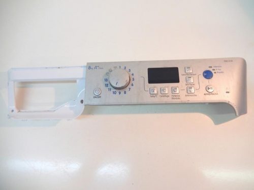 9593 -- 000 (9679) frontale lavatrice indesit pwe 8128 completo di scheda 16200210801