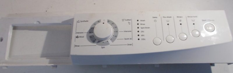 FRONTALE PER LAVATRICE galanz xqg70 COMPLETO DI SCHEDA COMANDI xa4qg70e .3