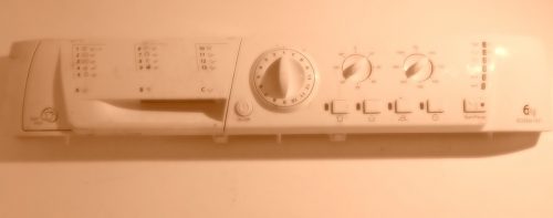 FRONTALE PER LAVATRICE ARISTON HOTPOINT ECOS6l1051   COMPLETO DI SCHEDA COMANDI COD. 21021309600