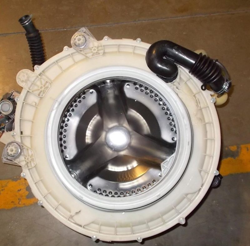 9696 -- 000 (9784) GRUPPO VASCA COMPLETO PER LAVATRICE CANDY C2 510-01S 5 Kg 1000 giri di R.E.C.O.