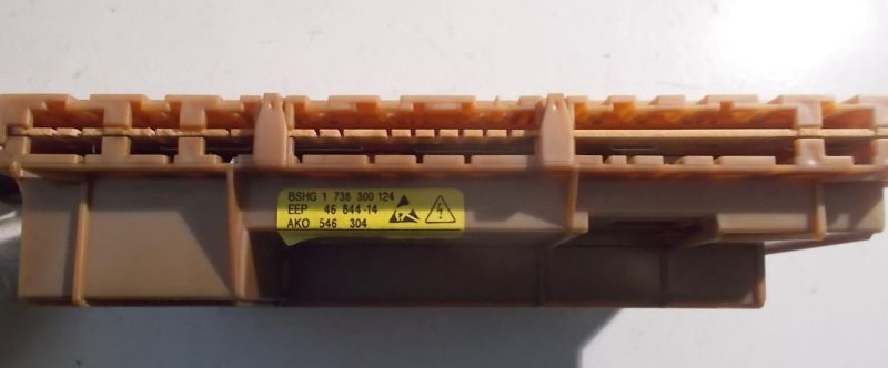 Scheda lavastoviglie Bosch cod 1738300124