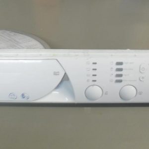 FRONTALE PER LAVATRICE ARISTON AVXL108 COMPLETO DI SCHEDA COMANDI COD. 21010079601 E SELETTORI