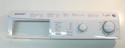 FRONTALE PER LAVATRICE ZEROWATT ZLP 482   COMPLETO DI SCHEDA COMANDI COD. 41019353 E SELETTORI