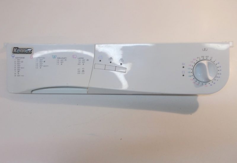 9813 -- 000 (9905) frontale lavatrice kennex ss0642ce1 compreso di scheda comando 7706873001