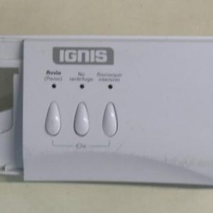 9873 -- 000 (9965) frontale per lavatrice ignis lop 6025 completo di scheda 7706873003